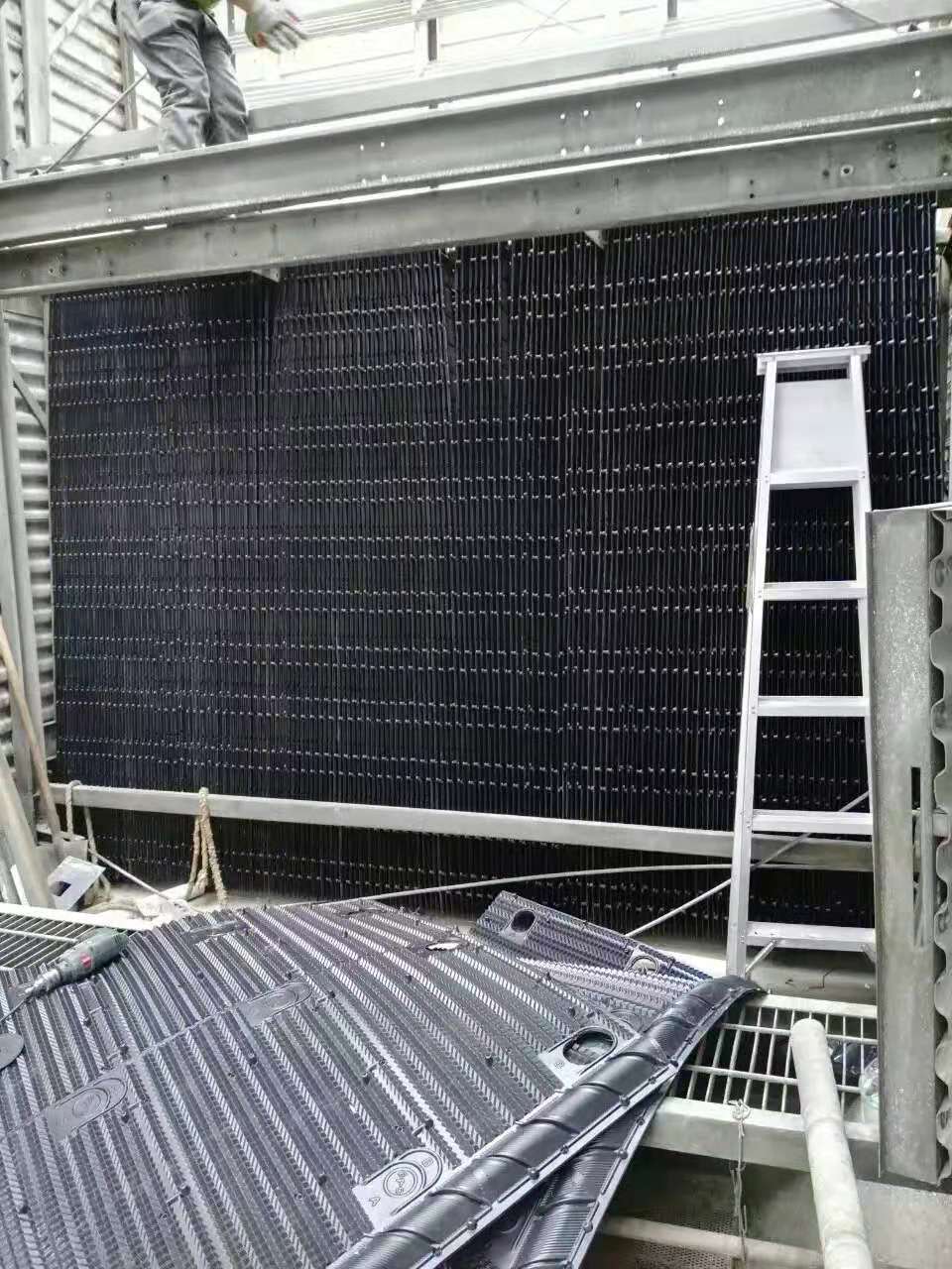 Pag-install ng BAC Cooling Tower Fill Media