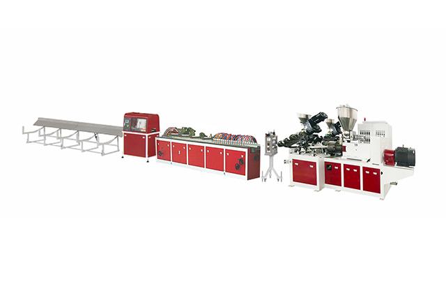 PP PE WPC Linia de extrudare a profilului1