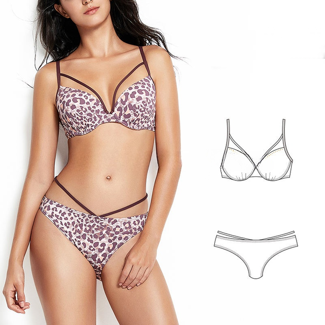 Moterys „Push-Up Bikini“