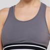 Griż U Bojod Striped Nisa Sports Bra