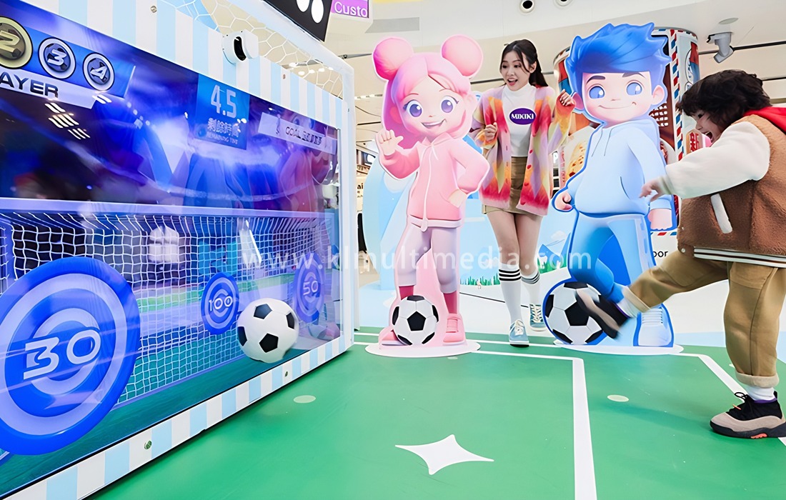 لعبة كرة القدم التفاعلية