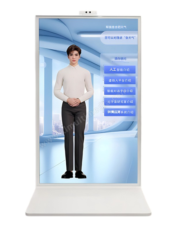 شاشة عرض رقمية للإنسان بملء الشاشة