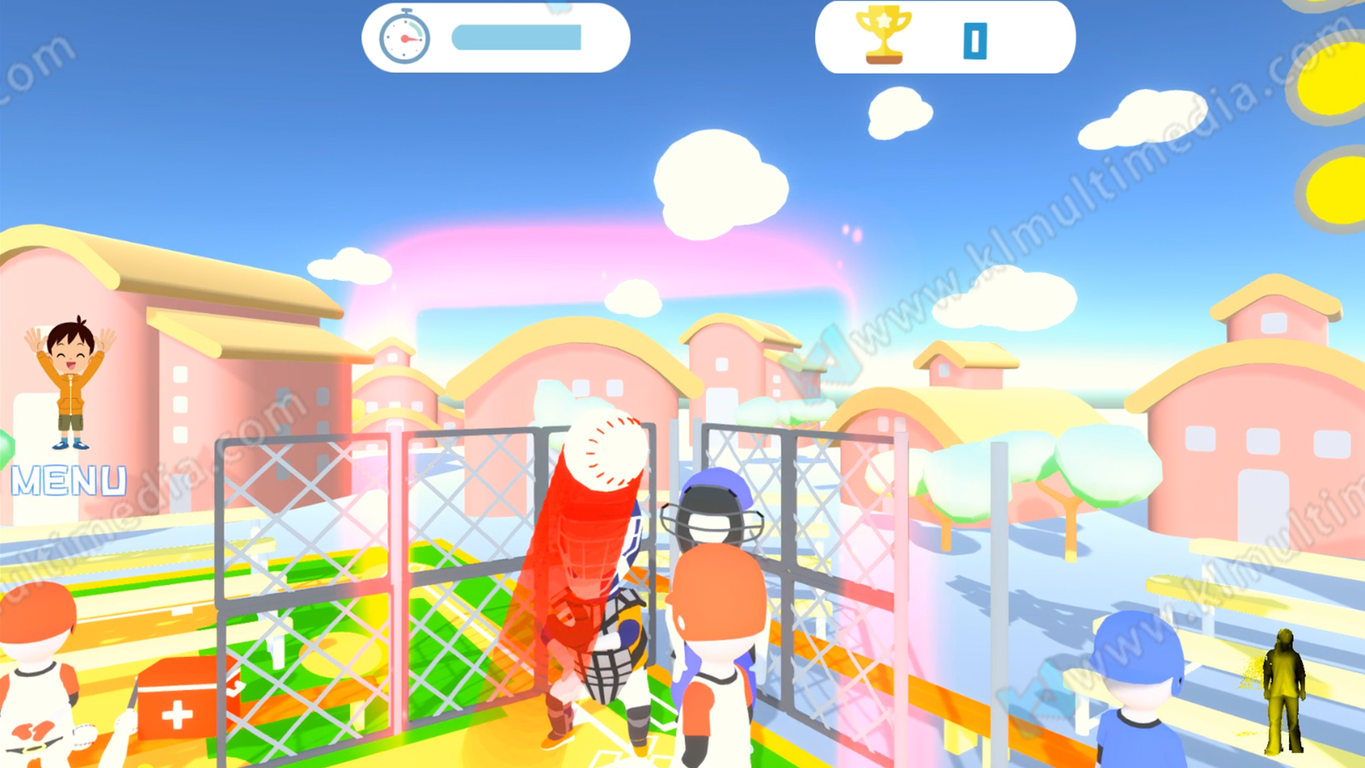 رمي البيسبول