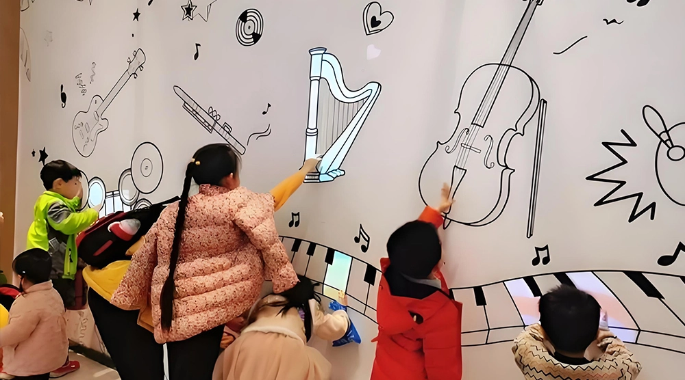 Interactive Music Wall