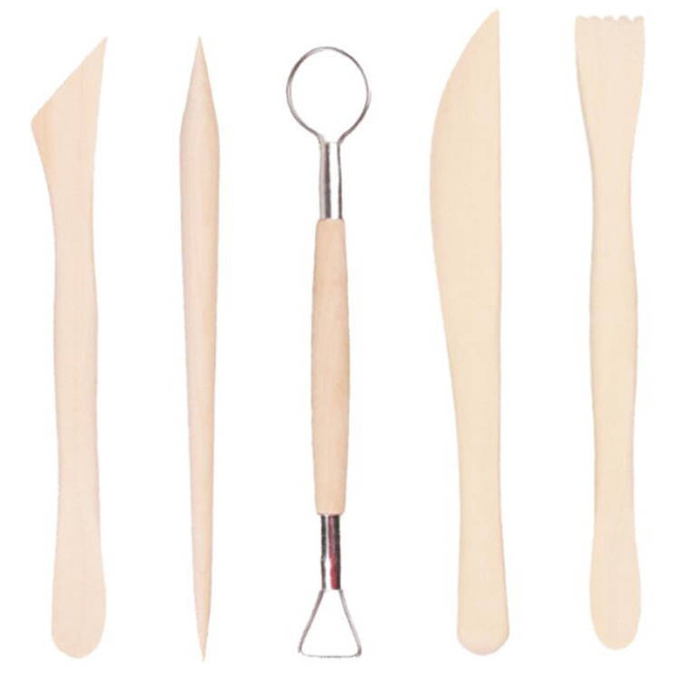 5pcs Clay Modeling and Wire End Tool Kit