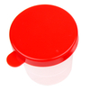 Plastic Painting Cup Brush Washer Paint Cup with Lid Dia. 9cm x Height 8.5cm 