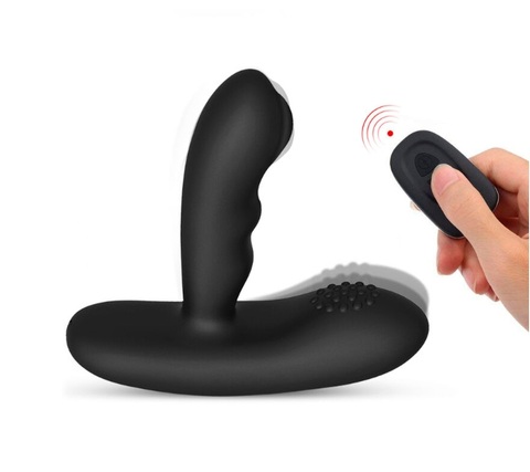 Controle remoto sem fio 16+3 vibração do vibrador de plugue anal de vibração