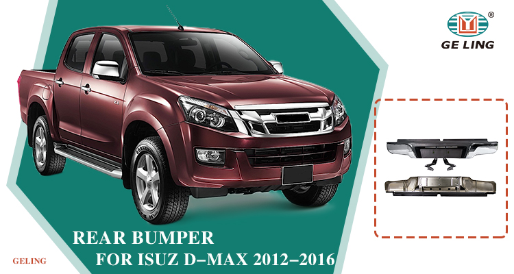 Pare-chocs arri&egrave;re Isuzu Dmax 2014