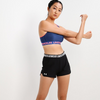 Women Blue Medium Support Sports Bra