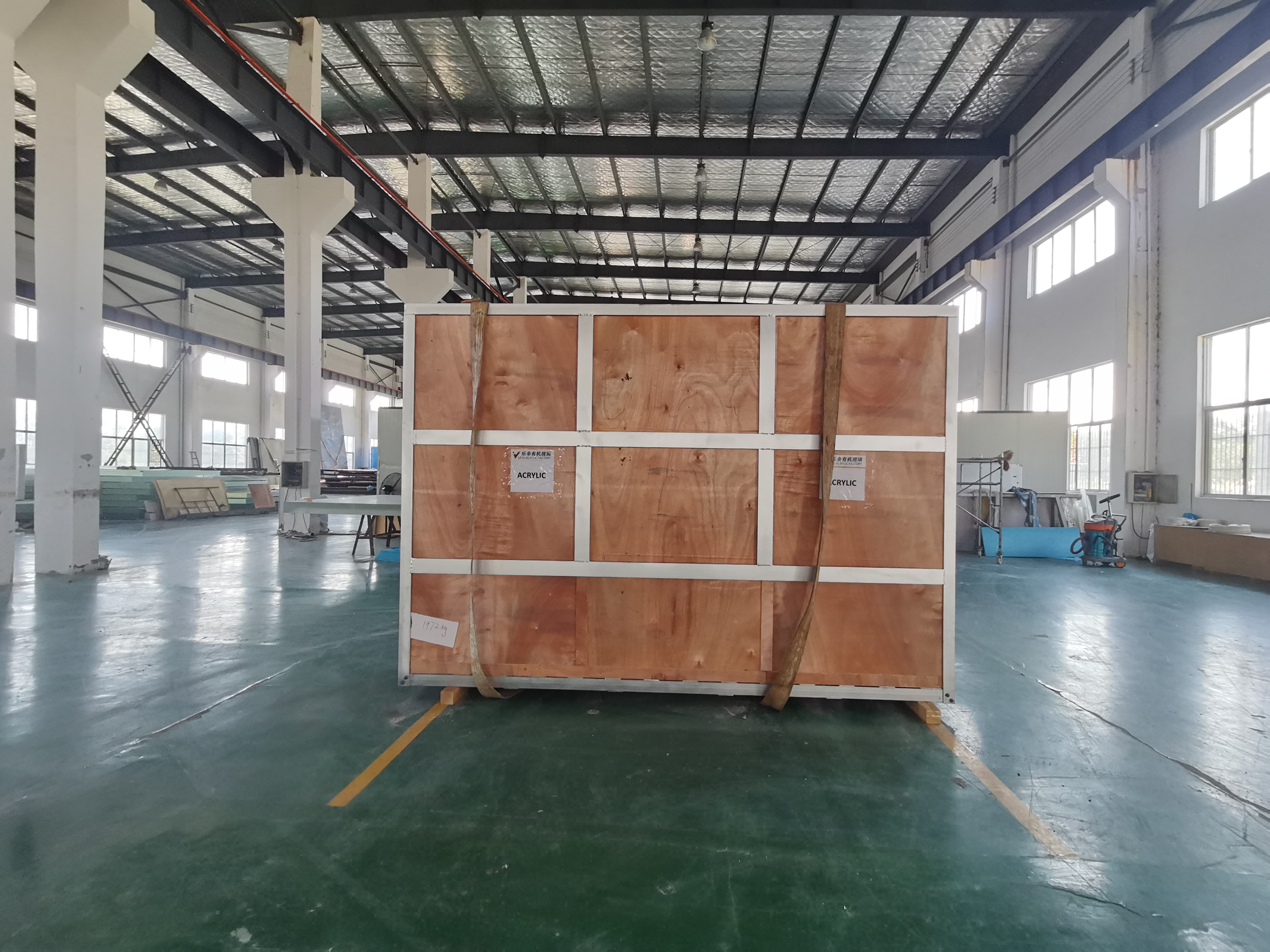 Tấm acrylic - đ&oacute;ng g&oacute;i v&agrave; vận chuyển