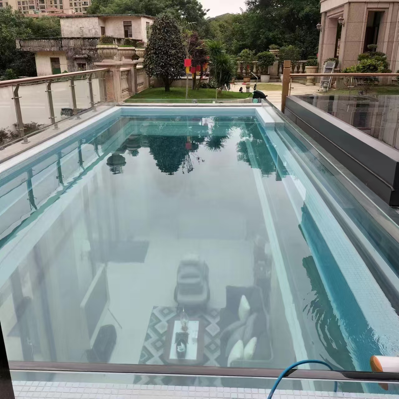 Bwawa la kuogelea la Acrylic - ufungaji LEYU