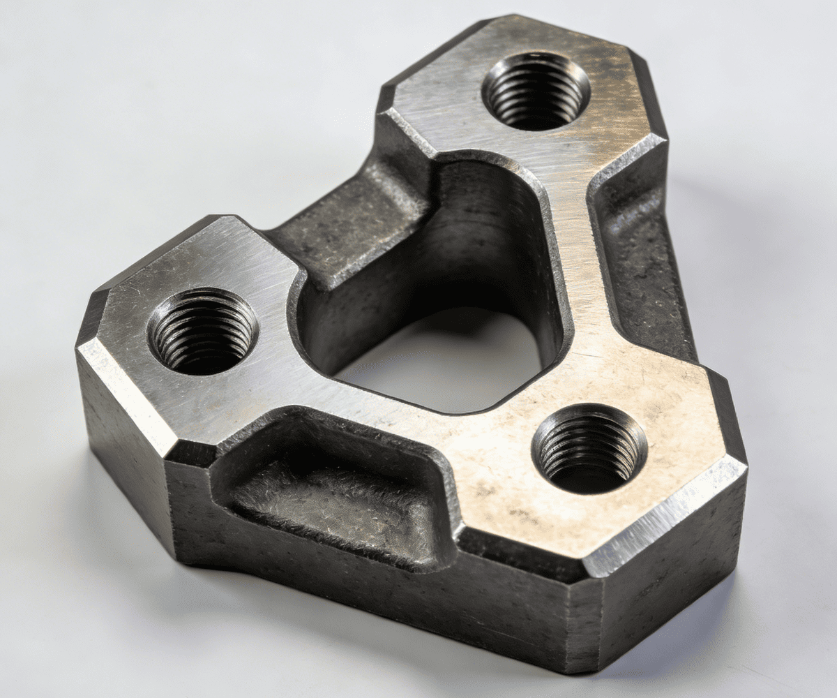 أجزاء من الحديد الزهر بآلة CNC