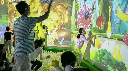 ألعاب بروجكتر حائطية تفاعلية