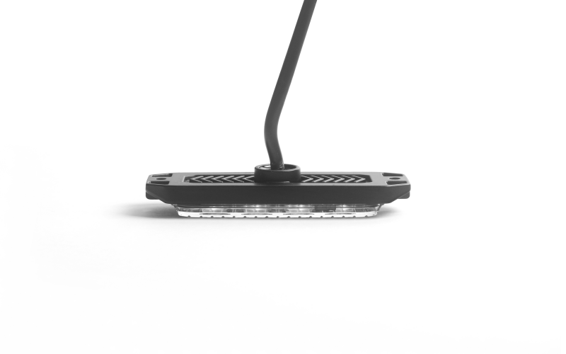TOPTREE 4 مصابيح LED عالية الطاقة نحيفة ضوء تحذير كهرماني أحمر أزرق وامض أضواء ستروب بيضاء عكسية