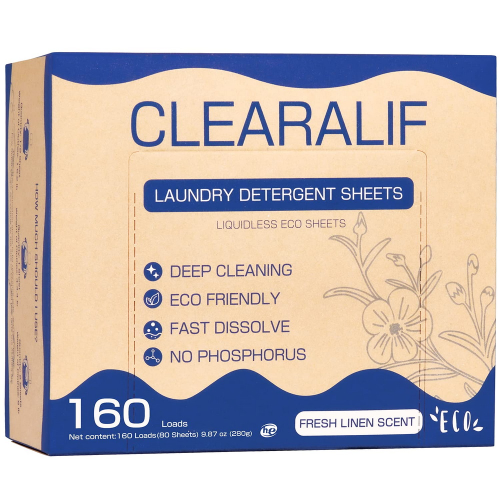Fogli detersivi per bucato Clearalif