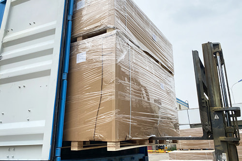Rastreamento de remessa Painel de espuma de PVC em tempo real
