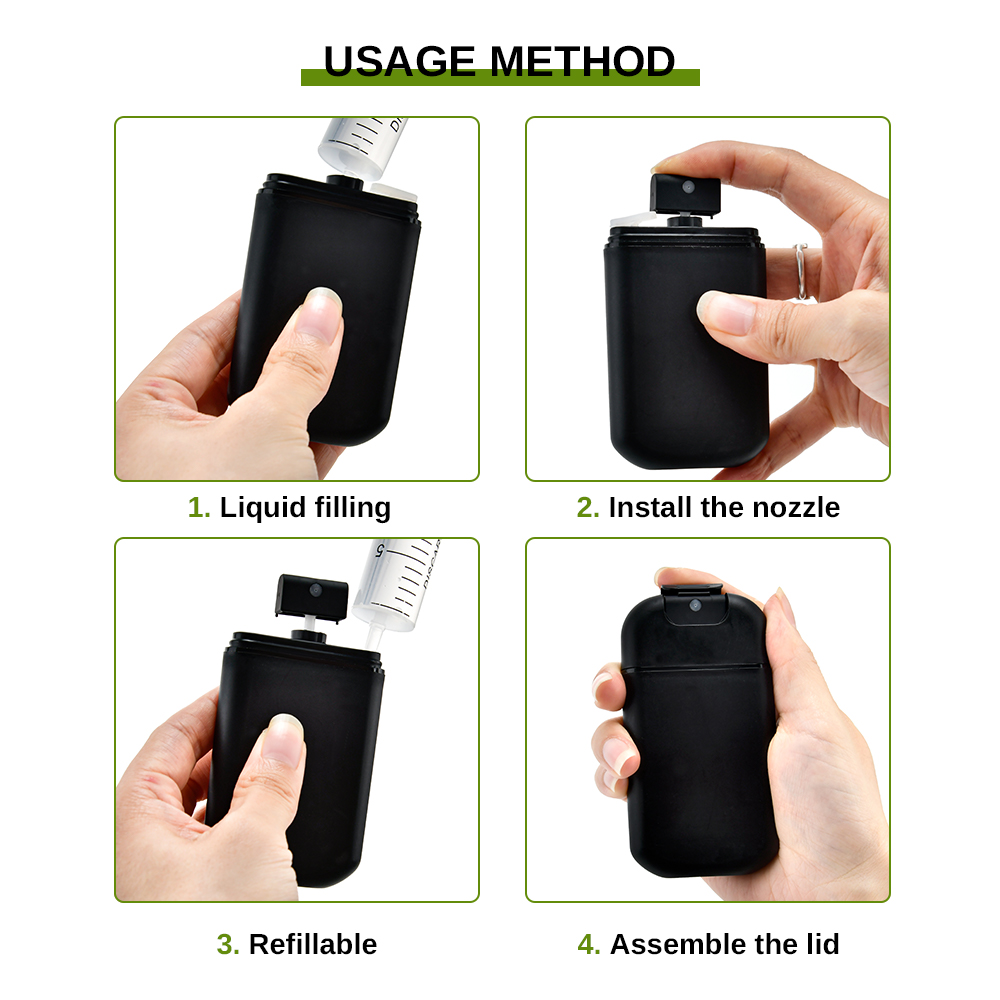 プラスチックスプレーボトルの用途