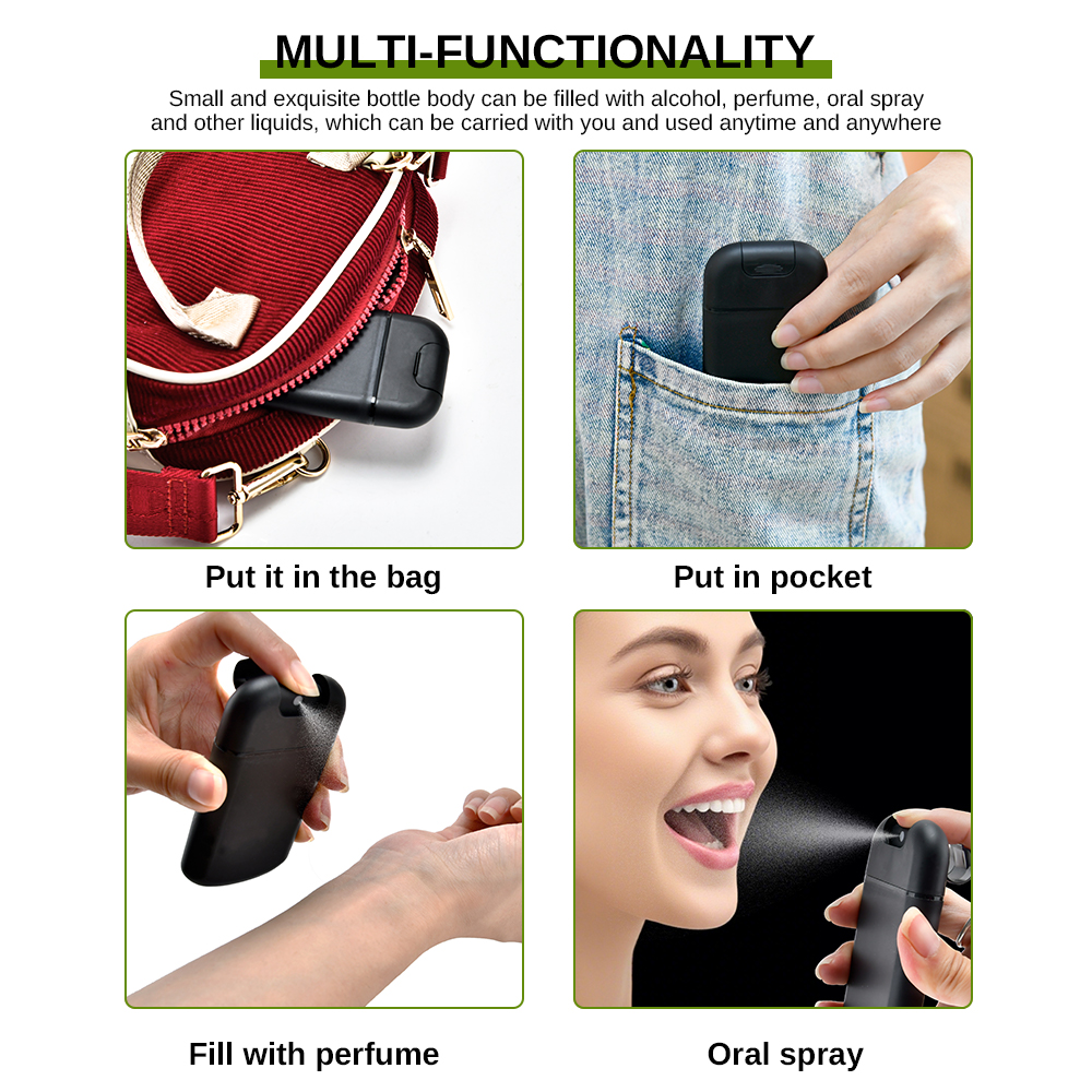 プラスチックスプレーボトルの機能