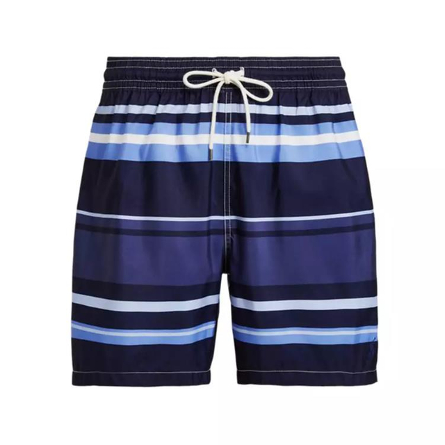 Seitlich bedruckte Badeshorts