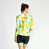 Set di maglia e pantaloncini da ciclismo da donna