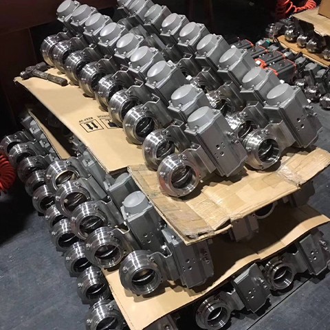 HK63-HT Mini v&aacute;lvula de bola de lat&oacute;n motorizada de 3 v&iacute;as COVNA Factory