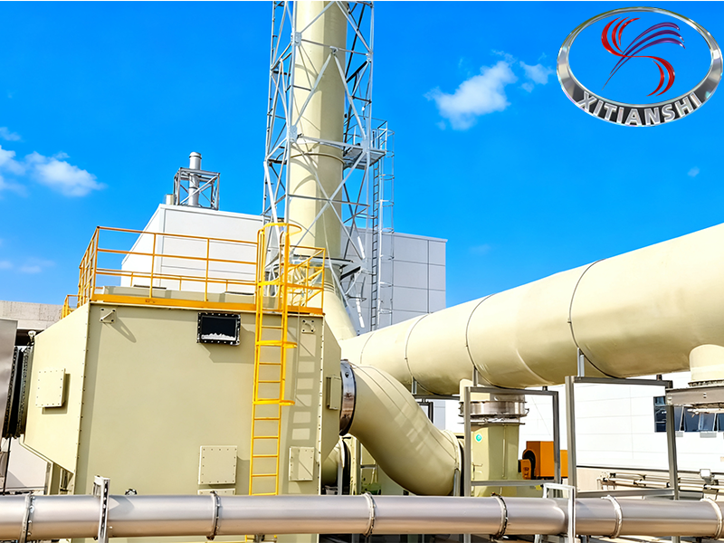 Peralatan Pengolahan Gas Limbah untuk Industri Baterai, Semikonduktor & Lithium