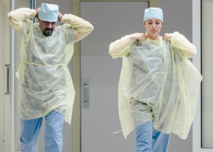 Medizinischer Einweg-Isolationskittel