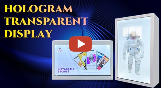 شاشات الكريستال السائل شفافة