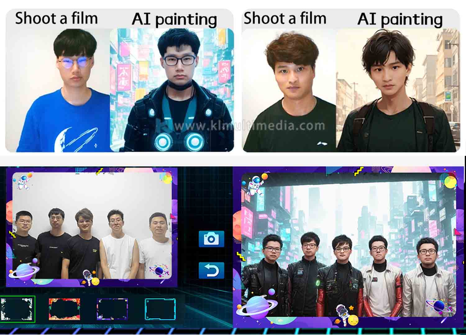 AI Photo Booth Exhibit