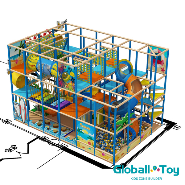 Commercial-Indoor-Playground-Tunnel-Slide-Soft-Play-Supplier