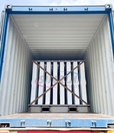 Carga de contenedores de SINRUI muchos radiadores de miner&iacute;a 785-7