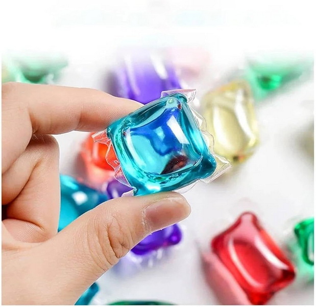 Laundry Pod Packaging And Appearance Vasketøj Pod Emballage og Udseende