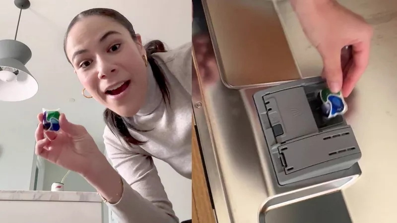 Pouvez-vous simplement jeter une dosette pour lave-vaisselle