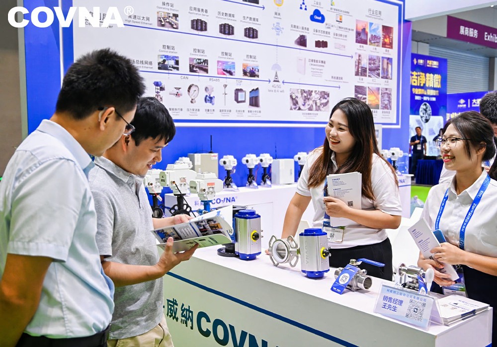 COVNA Showcases Smart Valve Solutions at IEexpo 2024 Shenzhen1 COVNA จัดแสดงโซลูชันวาล์วอัจฉริยะที่ IEexpo 2024 เซินเจิ้น1