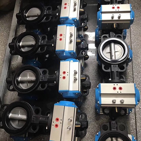 Konzentrische Absperrklappe mit Flansch COVNA Factory