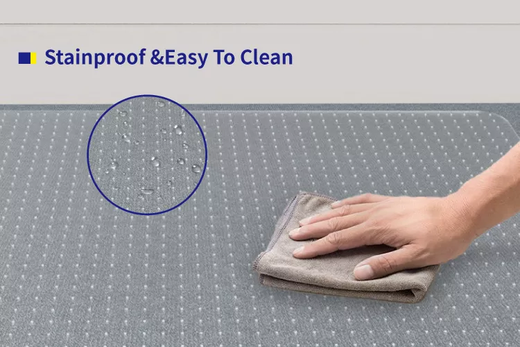 Heavy Duty Carpet Protector for Office Chair Plastic Office Desk High Chair Mat for Carpet 30x48