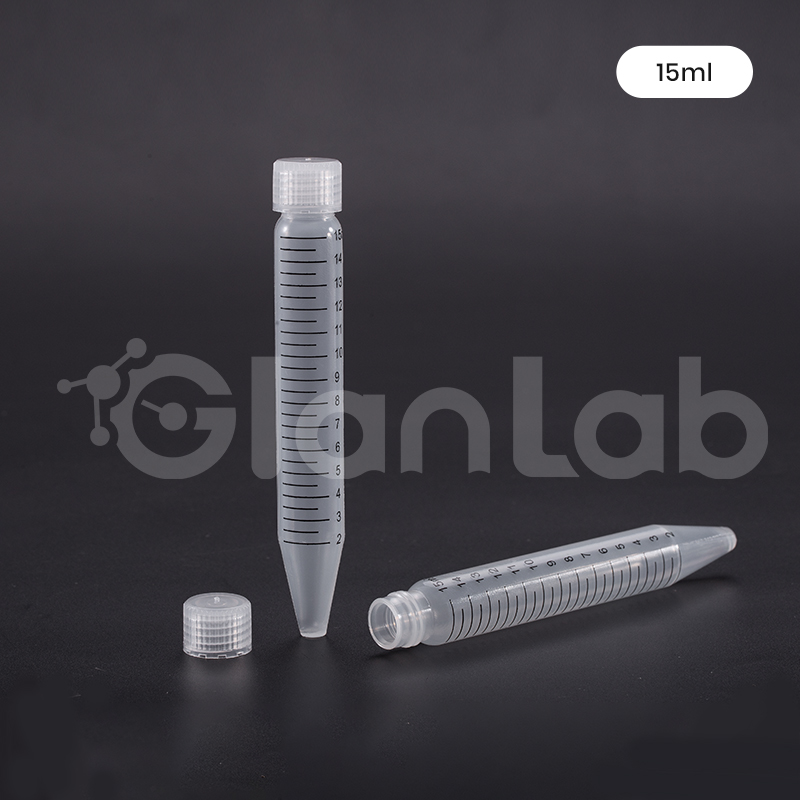 15ml k&oacute;nick&aacute; odstupňovan&aacute; odstřediv&aacute; zkumavka.2