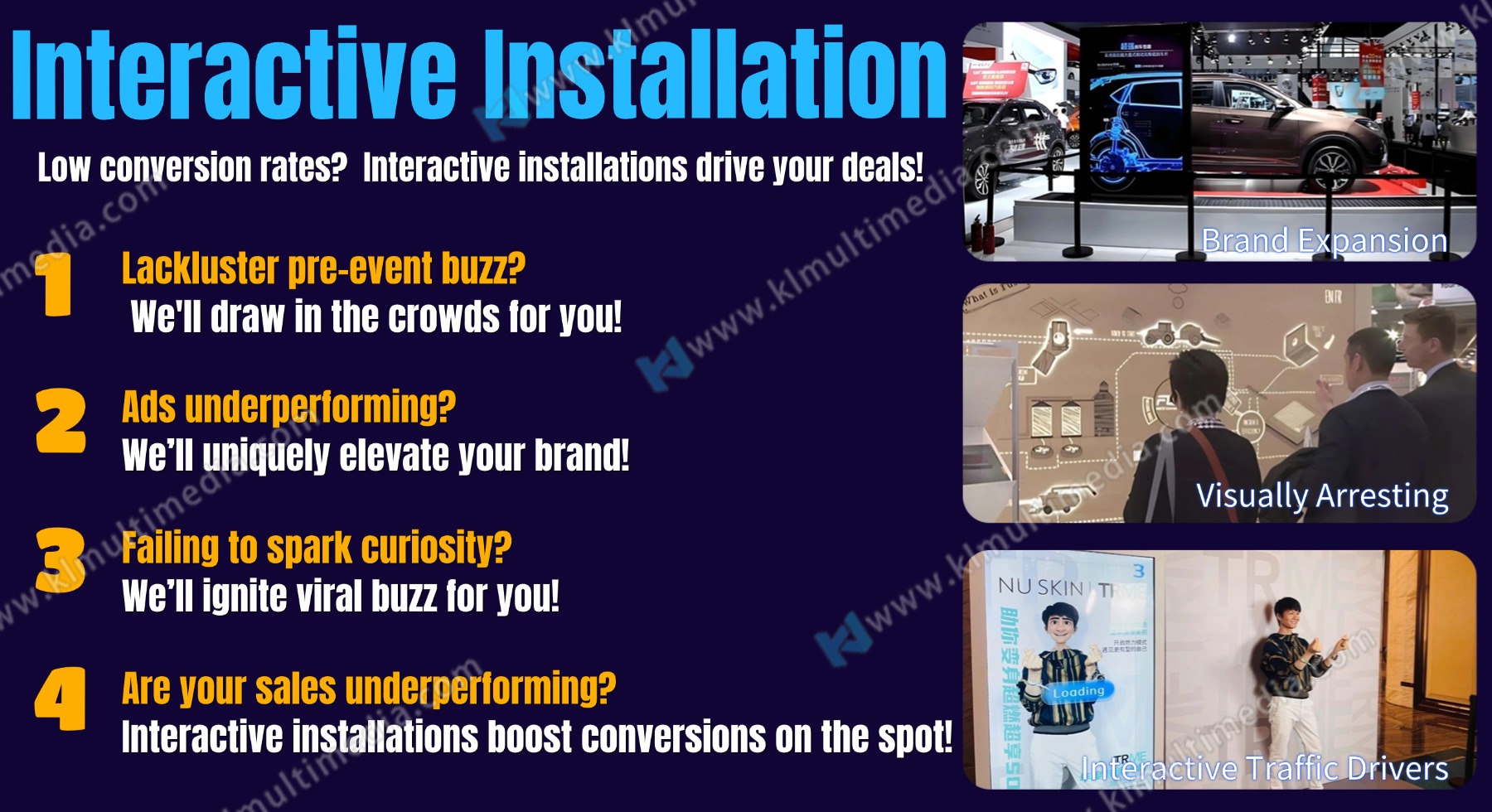 التثبيت التفاعلي