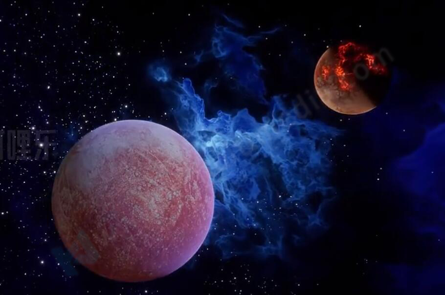 Dome Projection Video - outer space theme