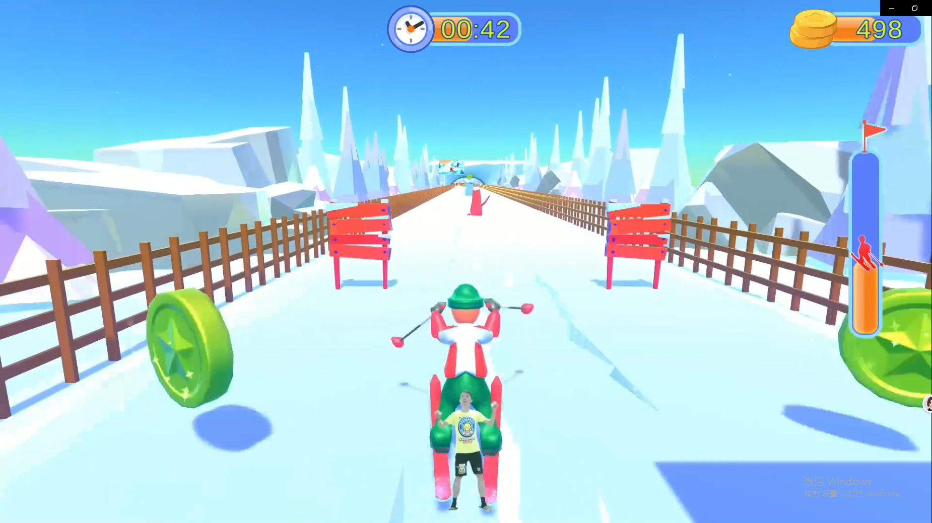 Virtual Reality Skiing