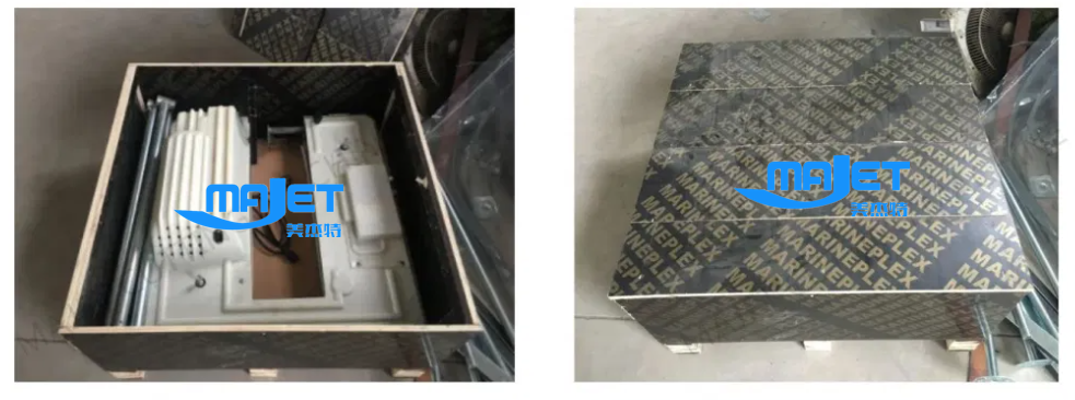 embalaje de la m&aacute;quina cortadora de piso elevado