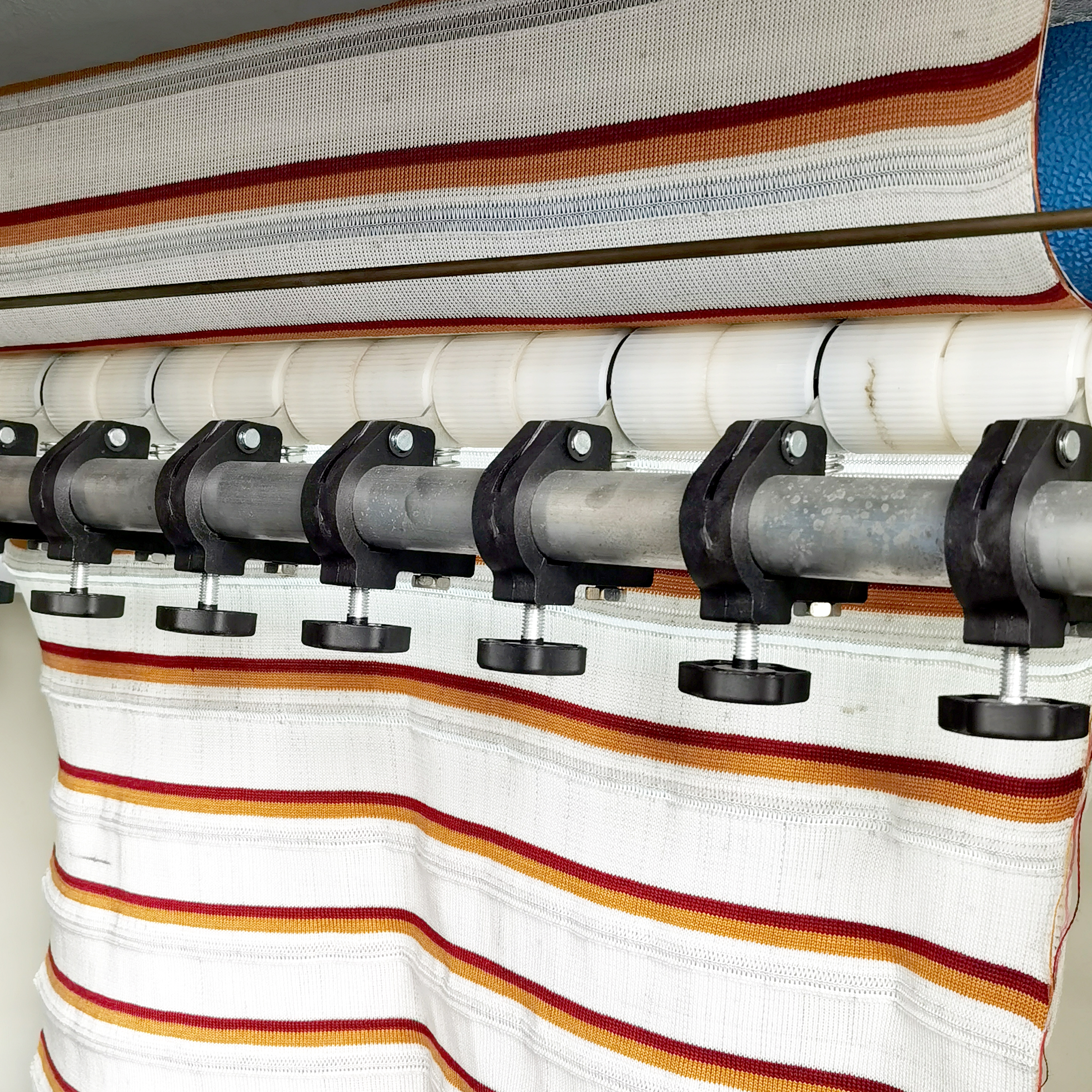 Halvautomatisk platt stickmaskin detaljritning (4)
