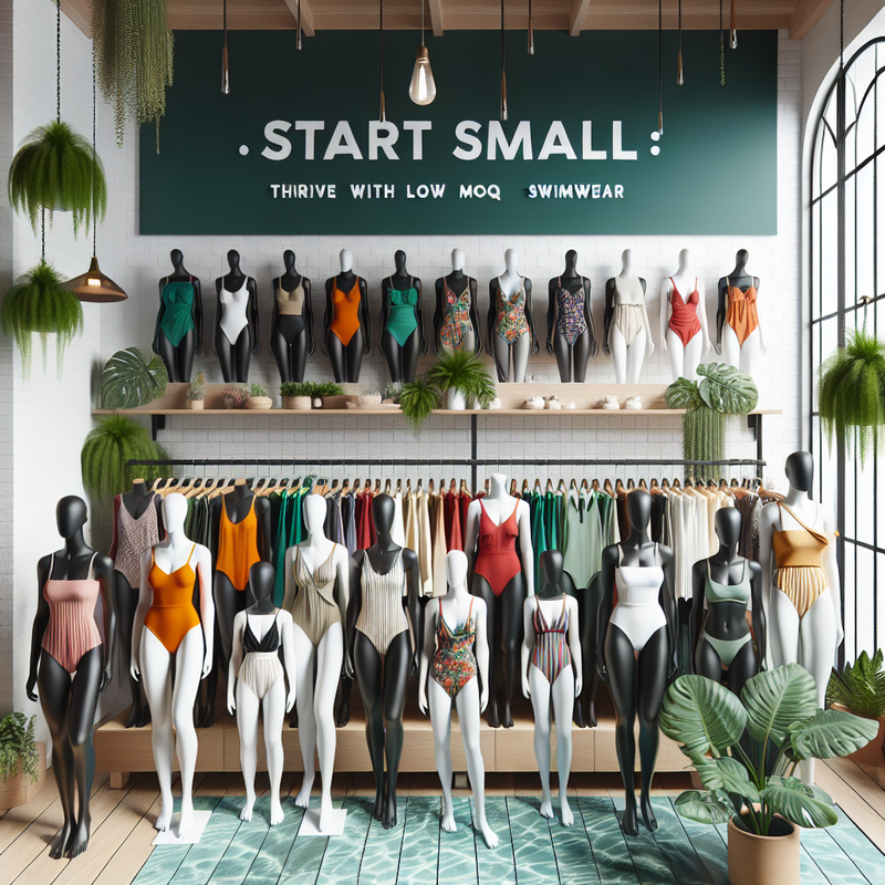 התחל בקטן: תשגשג עם בגדי ים Low MOQ