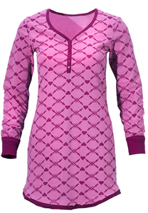 Roupa de dormir feminina quente 