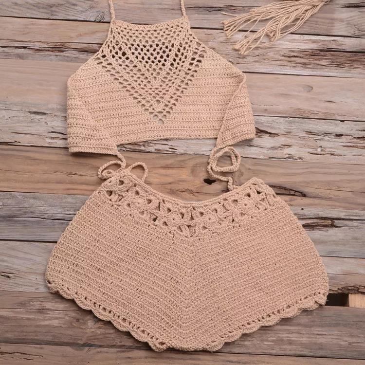 Gebl&uuml;mter Tank-Top-Badeanzug-Tankini