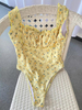 Đồ bơi một mảnh cotton dễ thương cho nữ