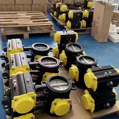 V&aacute;lvula de bola con brida de puerto en V el&eacute;ctrica HK60-QVF F&aacute;brica COVNA