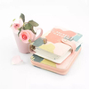 Magnetic notebook with zipper notebook
