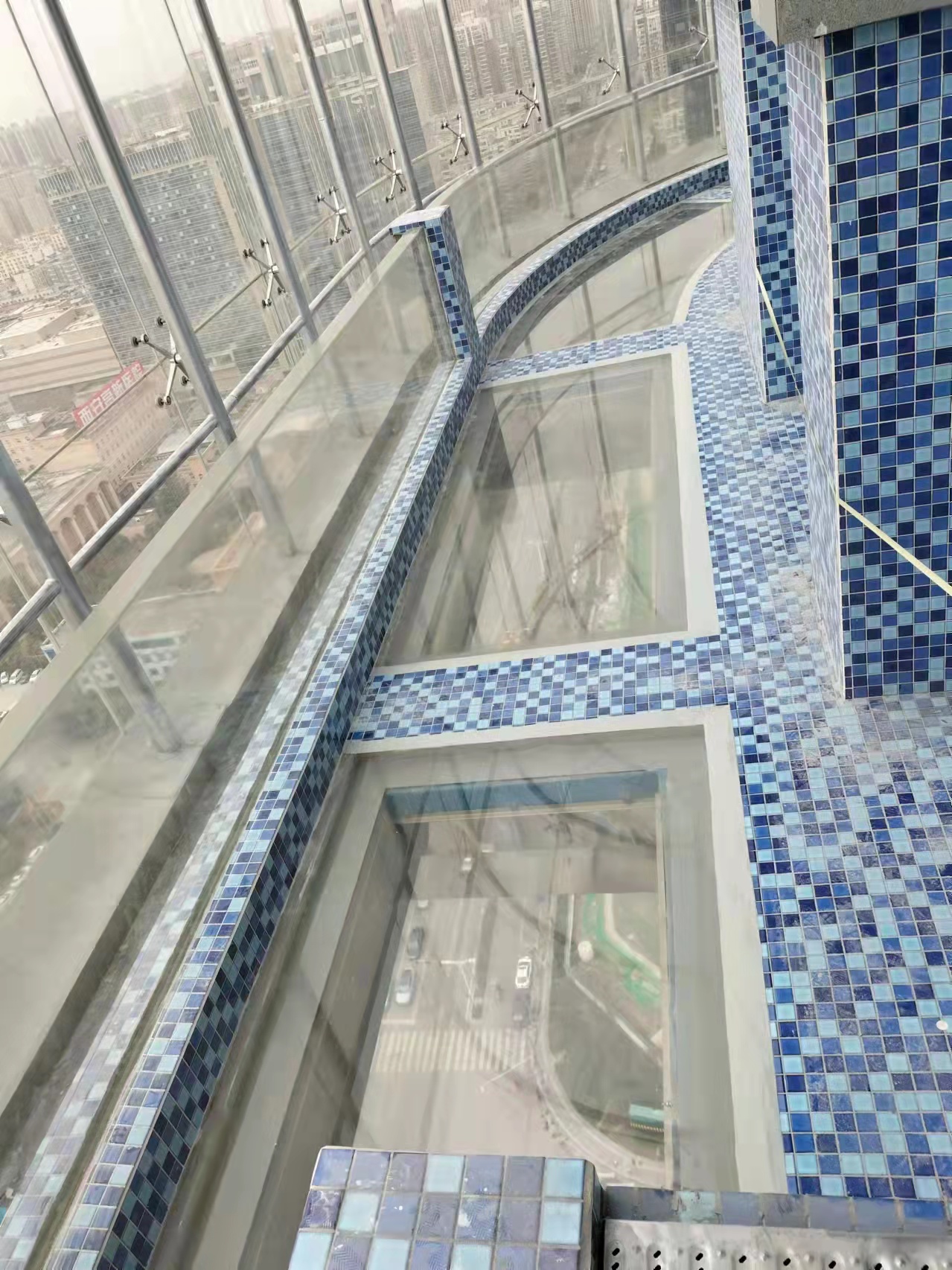 Akrilni bazen - montaža