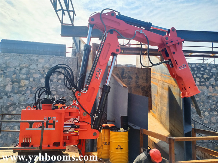 Hunan Aggregate Plant သည် ပုံသေအမျိုးအစား Pedestal Rockbreaker-2 ကို အောင်မြင်စွာ တပ်ဆင်ခဲ့သည်။